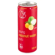 Kuchnie świata - QF Woda kokosowa z puree z yuzu 320 ml - miniaturka - grafika 1