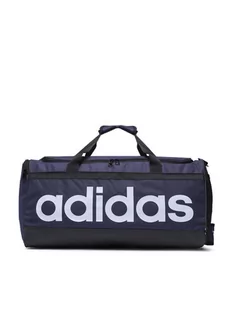 adidas Torba Linerar Duffel M HR5349 Granatowy - Torby podróżne - miniaturka - grafika 1