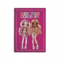 Koce i narzuty dla dzieci - RAINBOW HIGH RUBY PRZYJACIÓŁKI LALKI NARZUTA KOCYK KOC POLAROWY 100x140 - miniaturka - grafika 1