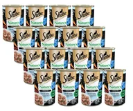 Mokra karma dla kotów - SHEBA puszka 24x400g Nature's Collection – mokra pełnoporcjowa karma dla dorosłych kotów, z białą rybą i wątróbką z przybraniem z marchewki, w terynie - miniaturka - grafika 1