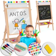 Tablice dla dzieci - Magnetyczna kredowa tablica obrotowa Ricokids - miniaturka - grafika 1