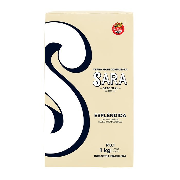 Yerba Mate Sara Esplendida con hierbas PU-1 500g 0,5kg