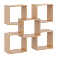 Półki do salonu - Skandynawska półka ścienna w kolorze buk R0-N29 - miniaturka - grafika 1