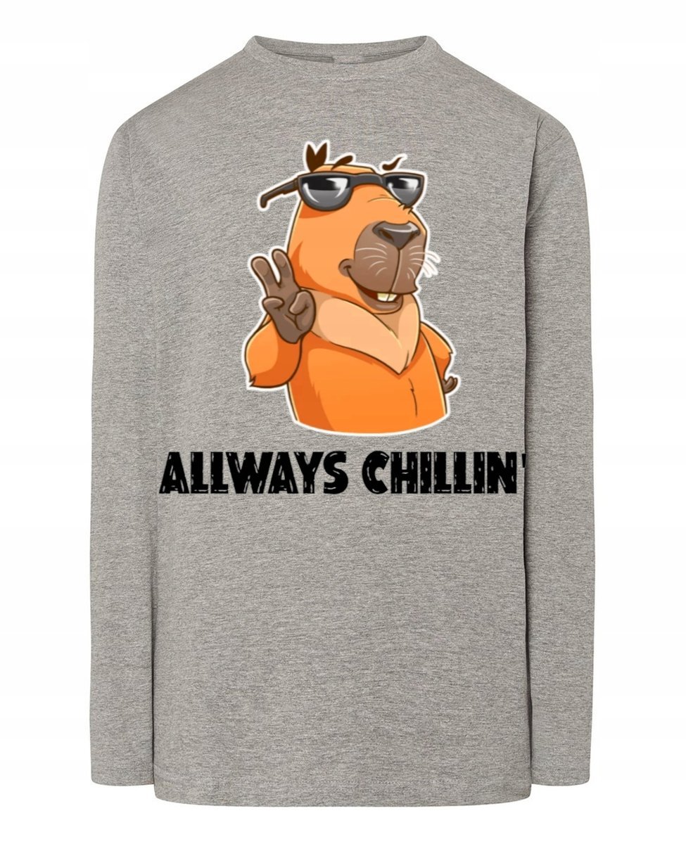 Longsleeve Kapibara Chillin 3XL