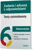 Podręczniki dla szkół podstawowych - Testy szóstoklasisty Matematyka Zadania i arkusze - miniaturka - grafika 1