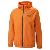Kurtki męskie - Kurtka męska Puma ESS Solid Winbreaker pomarańczowy 84748423-S - miniaturka - grafika 1