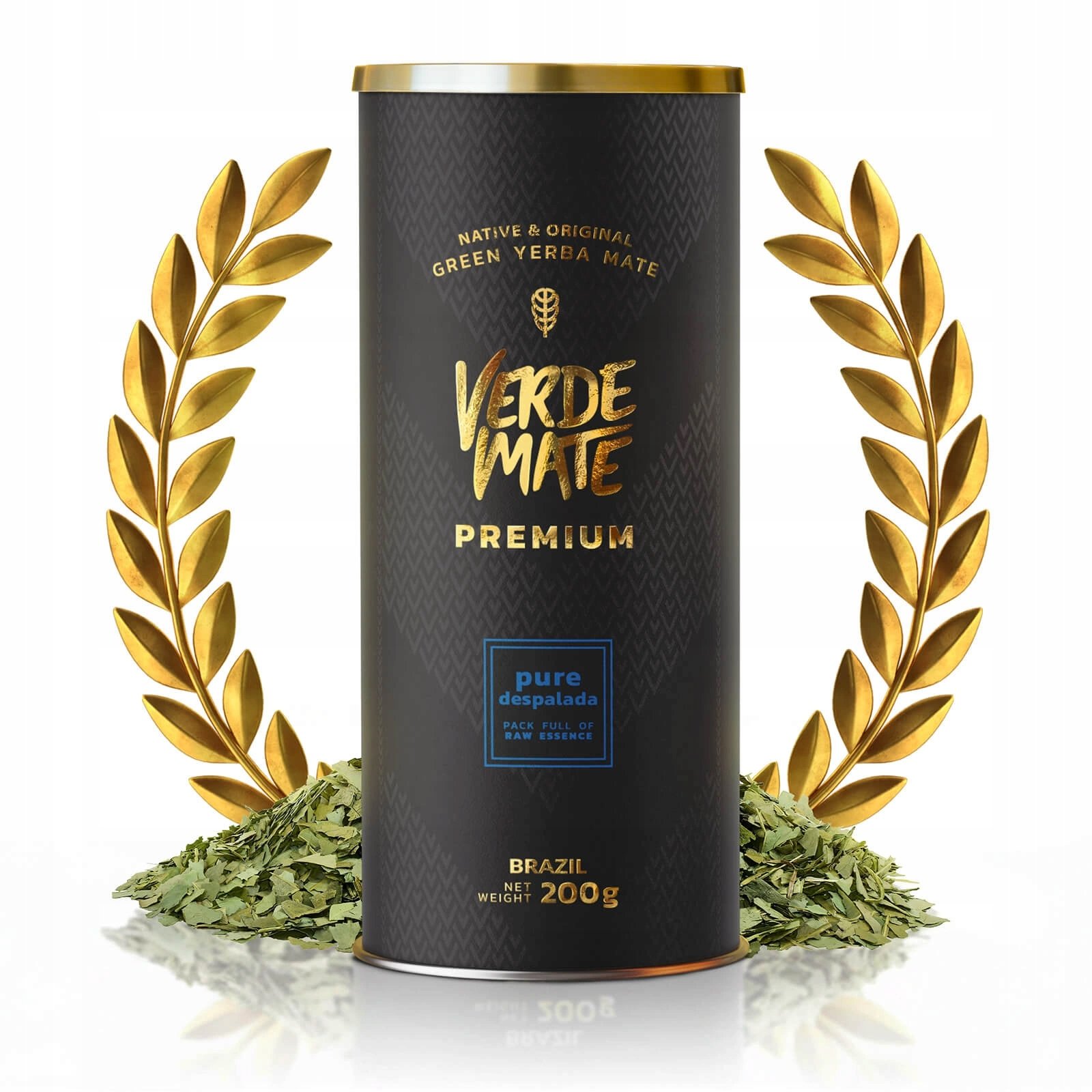 Yerba Mate Verde Mate Green Premium Pure Despalada 0,2kg 200g