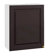 Meble kuchenne - Bristol Szafka Wisząca Wysoka Z Czarnym Okapem Gok-60-H92 Czarny Mat - miniaturka - grafika 1