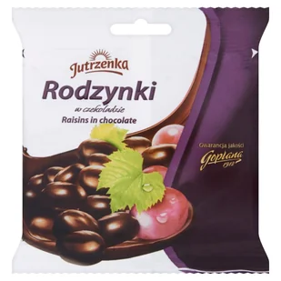 Jutrzenka RODZYNKI W CZEKOLADZIE DESEROWEJ 80G - Bombonierki i czekoladki - miniaturka - grafika 1