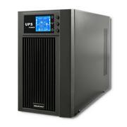 Zasilacze awaryjne UPS - Qoltec Monolith 3000VA 2400W 2xIEC,RJ-45,USB - miniaturka - grafika 1