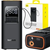 Akcesoria motoryzacyjne - Baseus kompresor SuperMini Pro czarny - miniaturka - grafika 1