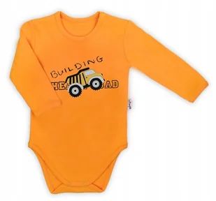 BODY DŁUGI RĘKAW NICOL BIG TRUCKS 181099 68 - Body dla niemowląt - miniaturka - grafika 1