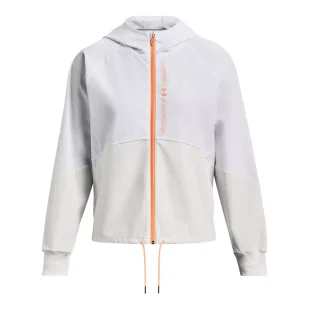 Kurtka damska Under Armour Woven FZ Jacket - Kurtki i kamizelki sportowe damskie - miniaturka - grafika 5