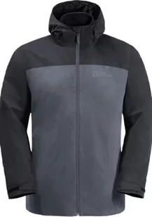 Męska Kurtka 3w1 Jack Wolfskin Taubenberg 3in1 Wodoodporna Z Kapturem L - Kurtki męskie - miniaturka - grafika 1