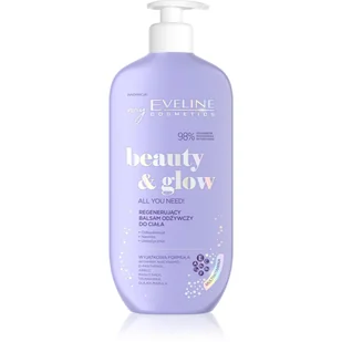 Eveline BEAUTY GLOW Balsam d ciała odżywczy 350ml - Balsamy i kremy do ciała - miniaturka - grafika 1