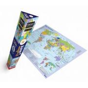 Atlasy i mapy - Plakat Mapa polityczna świata - miniaturka - grafika 1