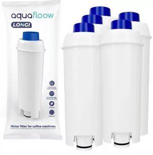 5X Aquafloow Longi Zamienny Filtr Wkład Wody Do Ekspresów Delonghi (Ser3017 Dls C002) - Akcesoria i części do ekspresów do kawy - miniaturka - grafika 1