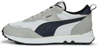 Sneakersy damskie - Sneakersy Puma Rider FV Retro Rewind White białe buty sportowe (39016802) - miniaturka - grafika 1