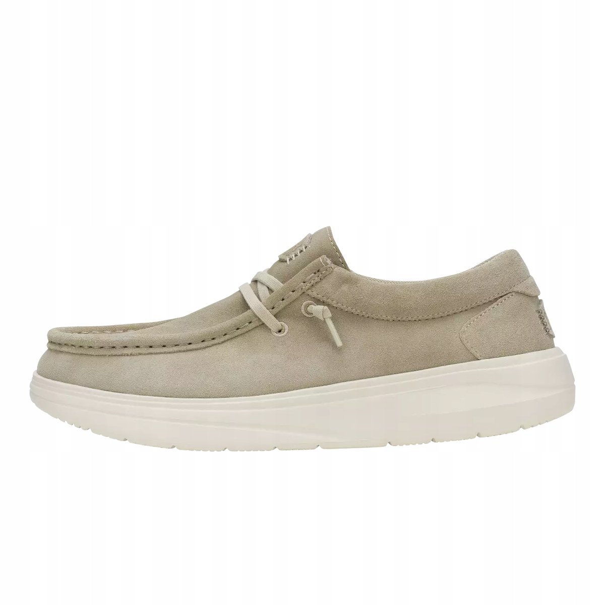 HeyDude Męskie Buty Mokasyny Wsuwane Zamszowe Wally Comf Suede 45