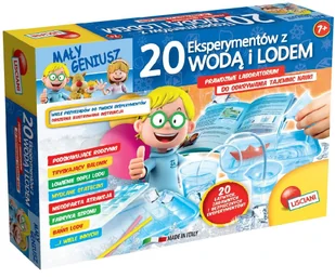 Lisciani Giochi 20 Eksperymentów z wodą i lodem 304-P54466 - Mały naukowiec - miniaturka - grafika 1
