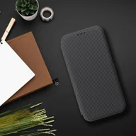 Etui i futerały do telefonów - Kabura FOLIO Side Magnet do MOTOROLA G35 szary - miniaturka - grafika 1