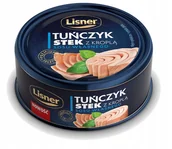 Konserwy i dania rybne - Lisner Tuńczyk stek z kroplą sosu własnego 120 g - miniaturka - grafika 1