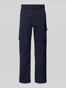 Spodnie cargo o kroju tapered fit z wpuszczanymi kieszeniami model ‘YASUNI SUM’ - Spodnie męskie - miniaturka - grafika 1