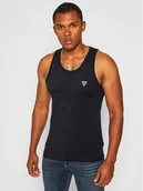 Piżamy męskie - Guess Tank top U97M02 JR003 Czarny Regular Fit - miniaturka - grafika 1