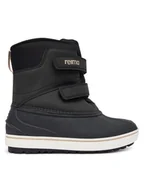 Buty dla chłopców - Reima Śniegowce 5400027A-999A Czarny - miniaturka - grafika 1