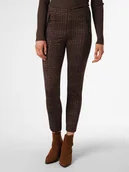 Spodnie damskie - Anna Montana Spodnie Kobiety wielokolorowy|brązowy|beżowy wzorzysty, 40 - miniaturka - grafika 1