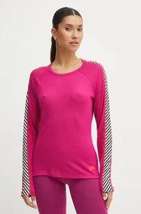 Helly Hansen longsleeve funkcyjny Lifa Active kolor różowy 49413 - Bielizna sportowa damska - miniaturka - grafika 1