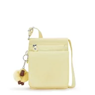Torebki damskie - Kipling Damska nowa mini torba Eldorado, lekka torba crossbody, nylonowa torba podróżna, glazura cytrynowa, Glazura cytrynowa - miniaturka - grafika 1