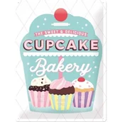 Dekoracje domu - Art Nostalgic 23238 Home & Country Cupcake Bakery, tabliczka blaszana 30 x 40 cm 23238 - miniaturka - grafika 1