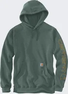 Bluzy męskie - Bluza Carhartt Midweight Logo Sleeve Frosted - miniaturka - grafika 1