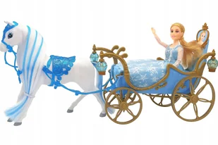 ŚWIECĄCA KAROCA LALKA KOŃ XXL LODOWA KSIĘŻNICZKA KARETA POJAZD 52cm 332A - Domki dla lalek ŚWIECĄCA KAROCA LALKA KOŃ XXL LODOWA KSIĘŻNICZKA KARETA POJAZD 52cm 332A - Domki dla lalek - miniaturka - grafika 1