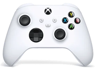 Kontroler bezprzewodowy MICROSOFT EP2-29920 Xbox Robot White Biały - Kontrolery gier na PC - miniaturka - grafika 1