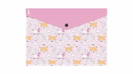 Teczki i skoroszyty - Teczka koperta A4 pp z nadrukiem puppies - miniaturka - grafika 1