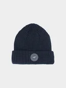 Czapki dla dzieci - 4F Czapka zimowa chłopięca - granatowa Uniwersalny - miniaturka - grafika 1