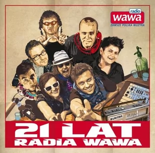 MTJ Agencja Artystyczna  21 lat Radia WAWA - Książki o muzyce - miniaturka - grafika 1