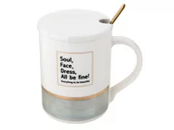Kubki - Fl1 KUBEK Z POKRYWKĄ I ŁYŻECZKĄ PEARL BLUE 350ML 2PK-KUB-PEARL/KRJYD924 - miniaturka - grafika 1