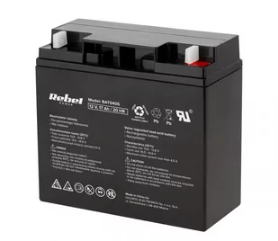 LP Akumulator żelowy 12V 17Ah Rebel - Akumulatory ogólnego zastosowania - miniaturka - grafika 2