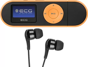 ECG PMP 20 4GB Black&Orange - Odtwarzacze MP3 - miniaturka - grafika 1