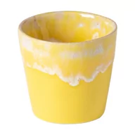 Filiżanki - Żółto-biała kamionkowa filiżanka do espresso Costa Nova, 90 ml - miniaturka - grafika 1