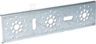 Płytka montażowa metalowa podwójna ultraLINE - L = 80, 150 mm - Łączniki, trójniki, kształtki - miniaturka - grafika 1