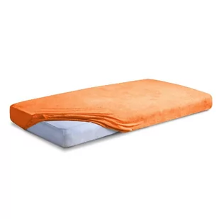 Matex Prześcieradło Frotte Premium z gumką pomarańczowe 180x200 mx-180-pft-49 - Prześcieradła - miniaturka - grafika 1