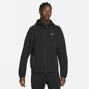 Nike M Nk TCH FLC FZ WR Hoodie Długi sweter Męski - Swetry męskie - miniaturka - grafika 1