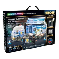 Modele do sklejania - LASER PEGS LASER PEGS Mobile Police Unit ! GXP-667494 - miniaturka - grafika 1