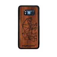 Etui i futerały do telefonów - Samsung SmartWoods SmartWoods Case Etui Drewniane Bear Galaxy S8 Plus 8699-uniw - miniaturka - grafika 1