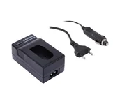 Ładowarki do aparatów dedykowane - PATONA - Ładowarka Foto 2v1 Panasonic DMW-BLK22 230V/12V - miniaturka - grafika 1