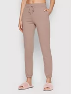 Spodnie sportowe damskie - Etam Spodnie dresowe Achile 6530766 Różowy Regular Fit L, M, S, XL, XS - miniaturka - grafika 1